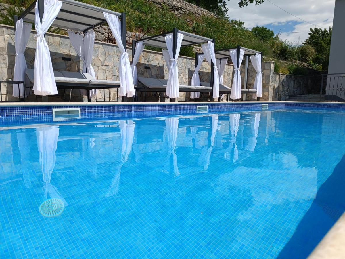 Villa Marija With Heated Pool Trilj Dış mekan fotoğraf